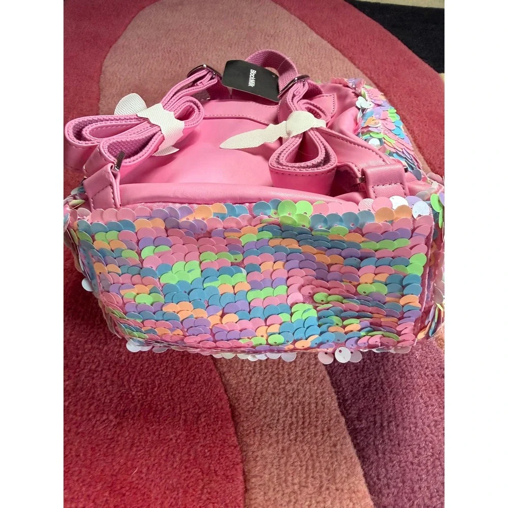 BlackMilk Sparkle Sparkle Pastel Sequin Mini Backpack